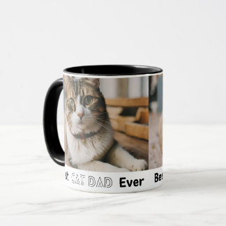 Bester Cat Vater je Modernes, benutzerdefiniertes Tasse