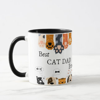 Bester Cat Vater je Modernes, benutzerdefiniertes  Tasse