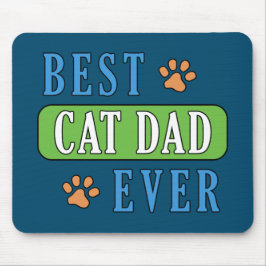 Bester Cat Vater je Mousepad