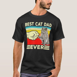 Bester Cat Vater je T-Shirt Cat Daddy Vatertag Vin