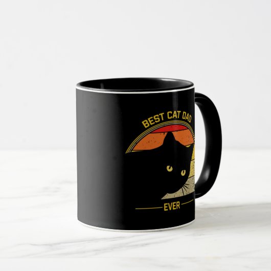 Bester Cat-Vater je Tasse (VorderseiteRechts)