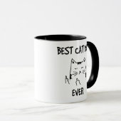 Bester Cat-Vater je Tasse (VorderseiteRechts)