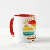 Bester Cat Vater je Tasse (Vorderseite Links)