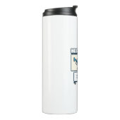 Bester Cat Vater je Thermosbecher (Nach links gedreht)