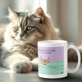 Bester Cat Vater je! Vatertag Kaffeetasse