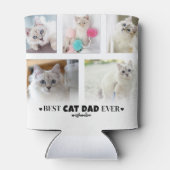 Bester Cat Vater Pet Foto Dosenkühler (Rückseite)
