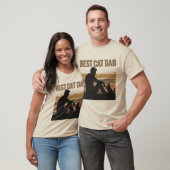 Bester Cat Vater T-Shirt (Unisex)