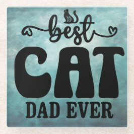 Bester Cat Vater Untersetzer