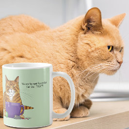 Bester Cat Vater Vatertag Kaffeetasse