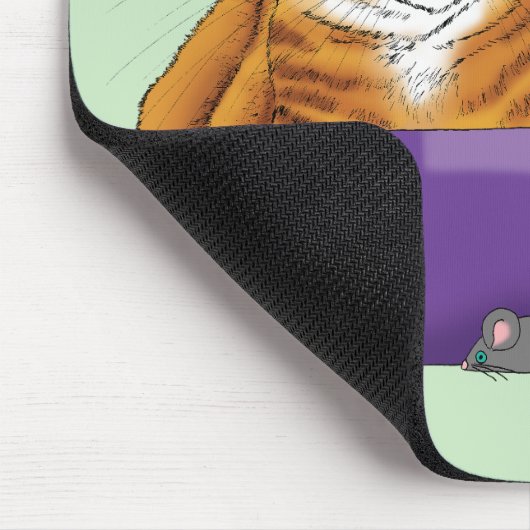 Bester Cat Vater Vatertag Mousepad (Ecke)
