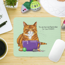 Bester Cat Vater Vatertag Mousepad