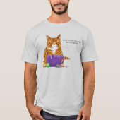 Bester Cat Vater Vatertag T-Shirt (Vorderseite)