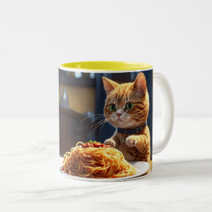 Bester Cat Vater Zweifarbige Tasse