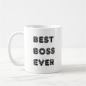 Bester Chef aller Zeiten Kaffeetasse (Links)
