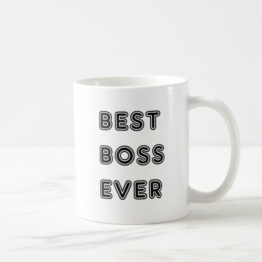 Bester Chef aller Zeiten Kaffeetasse (Rechts)