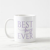Bester Chef aller Zeiten Personalisierter Kaffeebe Kaffeetasse (Links)
