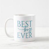 Bester Chef Aller Zeiten Personalisierter Kaffeebe Kaffeetasse (Links)