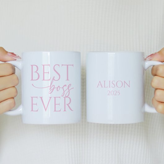 Bester Chef Aller Zeiten Personalisierter Kaffeebe Kaffeetasse