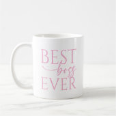 Bester Chef Aller Zeiten Personalisierter Kaffeebe Kaffeetasse (Links)