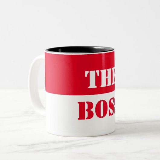 Bester Chef , Chef , Bester Chef Zweifarbige Tasse (Vorderseite Links)