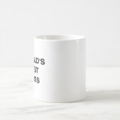Bester Chef der Welt Kaffeetasse (Mittel)