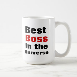 Bester Chef im Universum Kaffeetasse