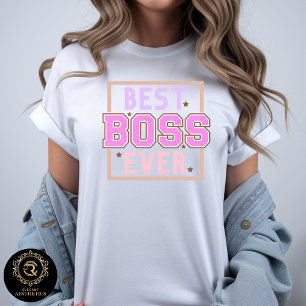 Bester Chef T-Shirt im Business-Casual-Stil mit Gr