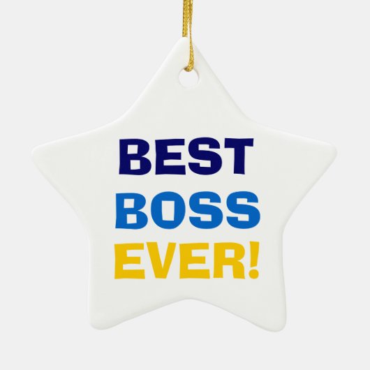 BESTER CHEF ÜBERHAUPT! KERAMIK ORNAMENT (Hinten)