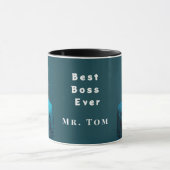 Bester Chef überhaupt Tasse (Zentrum)