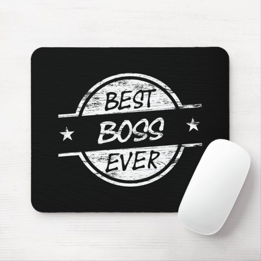 Bester Chef überhaupt weiß Mousepad (Mit Mouse)