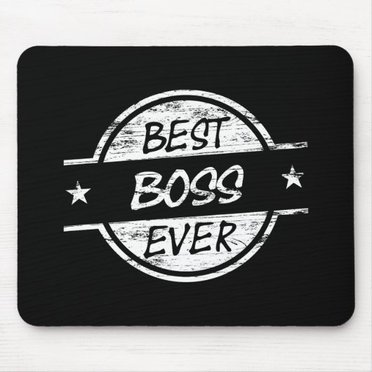 Bester Chef überhaupt weiß Mousepad (Vorne)