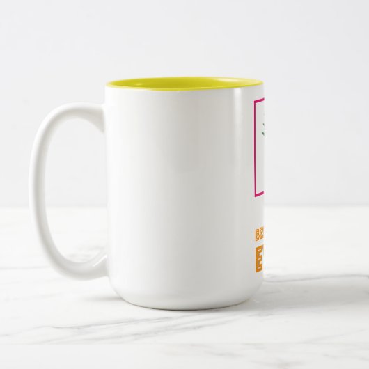 Bester Chef überhaupt Zweifarbige Tasse (Links)