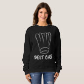 Bester Chefhut Koch Experte Chef Sweatshirt (Vorne ganz)