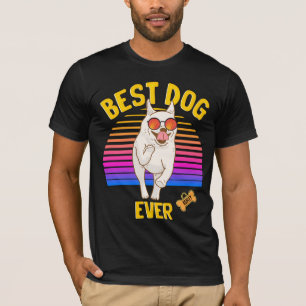 Bester Chihuahua Hund Aller Retro T-Shirt