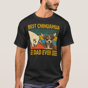 Bester Chihuahua-Vater je Funny Chihuahua Eigentüm T-Shirt
