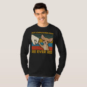 Bester Chihuahua-Vater je T-Shirt (Vorne ganz)