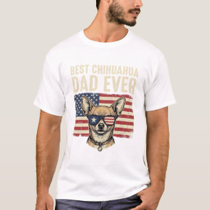 Bester Chihuahua-Vater überhaupt, vintage-patrioti T-Shirt