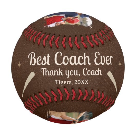 Bester Coach Aller Zeiten 2 Foto Coach Geschenk An Baseball (Rückseite)