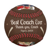 Bester Coach Aller Zeiten 2 Foto Coach Geschenk An Baseball (Vorderseite)