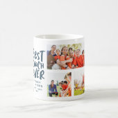 Bester Coach je 7 Foto Collage Team Geschenkmarina Kaffeetasse (Mittel)