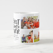 Bester Coach je 7 Foto Kollektion Team Geschenk Jumbo-Tasse (Vorderseite)