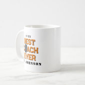 Bester Coach je Eishockey Kaffeetasse (Vorderseite Links)