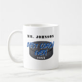 Bester Coach je Eishockey Kaffeetasse (Links)