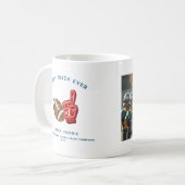 Bester Coach je | Football Coach Foto Kaffeetasse (Vorderseite Links)