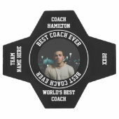 Bester Coach je Foto Personalisiert Fußball (Flach)