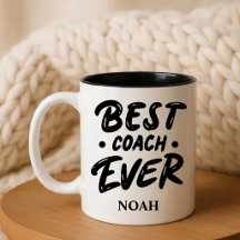 Bester Coach je - Individuelle Name-Geschenk