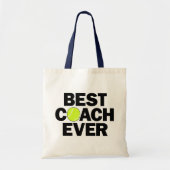 Bester Coach je Sweet Tennis Coach Tote Bag Tragetasche (Vorne)