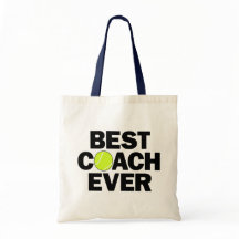 Bester Coach je Sweet Tennis Coach Tote Bag