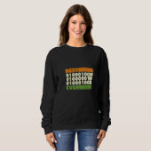 Bester Codierender Vater Aller Zeiten Sweatshirt (Vorne ganz)