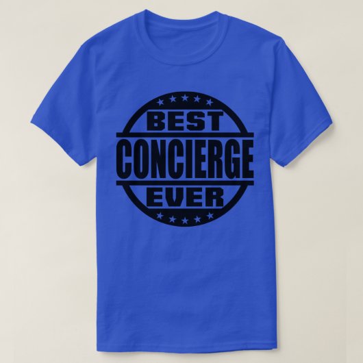 Bester Concierge je 1 T-Shirt (Design vorne)